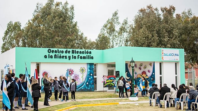 Inauguraron la nueva Sala Cuna