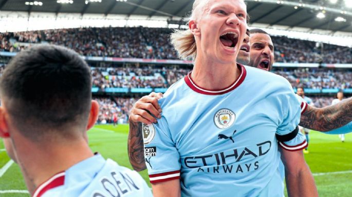 El City goleó 6 a 3 al Manchester United