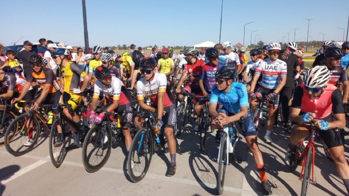 Se desarrolla el Provincial de Ciclismo de Ruta en la ciudad