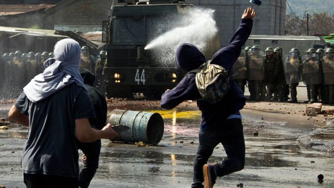 Chile: 195 detenidos en protestas