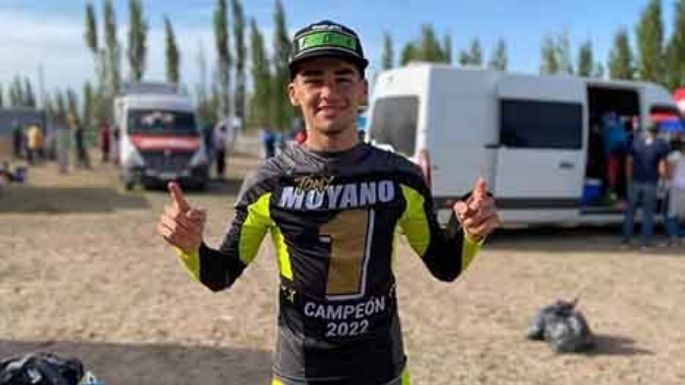 Moyano es campeón argentino