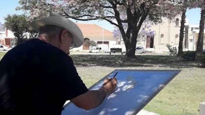 Comienza el certamen de pintores