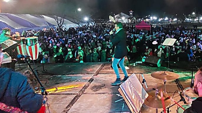Pueblo de fiesta