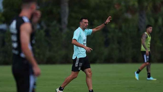 Scaloni da una lista preliminar