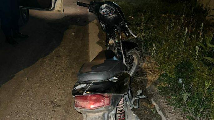 Detenidos por manejar una moto robada