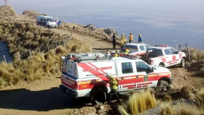 Murió un hombre al caerse del parapente en La Cumbre