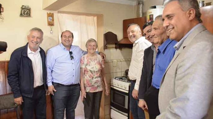 ­­Inauguraron la red de gas