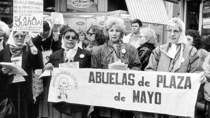 Las Abuelas de Plaza de Mayo cumplen 45 años de compromiso con la identidad