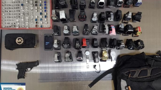 Recuperaron 47 relojes y 93 anillos robados a un comercio de calle Alem