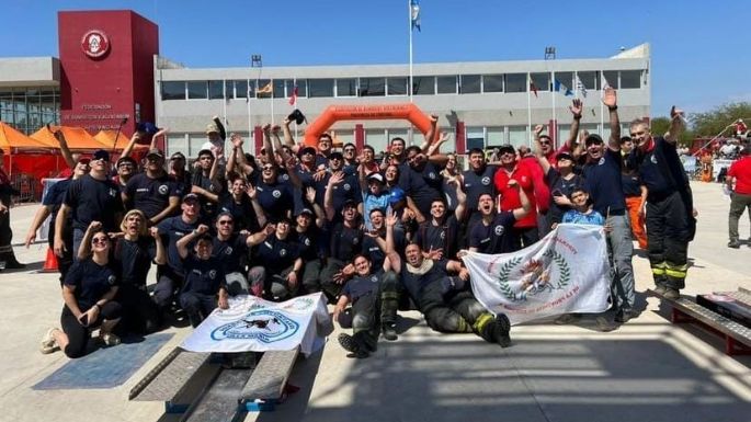 Bomberos obtuvieron primer y segundo puesto en las Olimpíadas Bomberiles