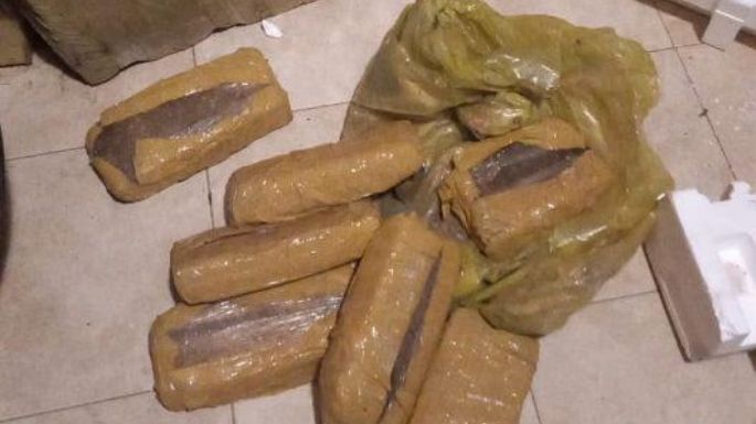 Secuestraron 232 kilogramos de marihuana y detuvieron a una mujer