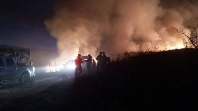 Tres incendios forestales se registran en zonas serranas