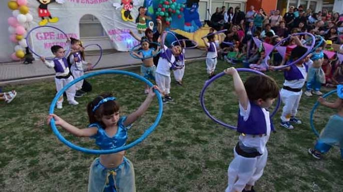 Seis años de un jardín municipal
