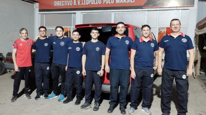 Siete bomberos villamarienses "correrán por la vida"