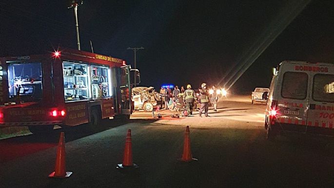 Grave accidente en la zona rural de Villa María
