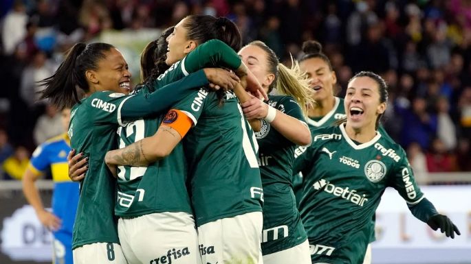 Palmeiras goleó a Boca y se quedó con la Copa Libertadores femenina