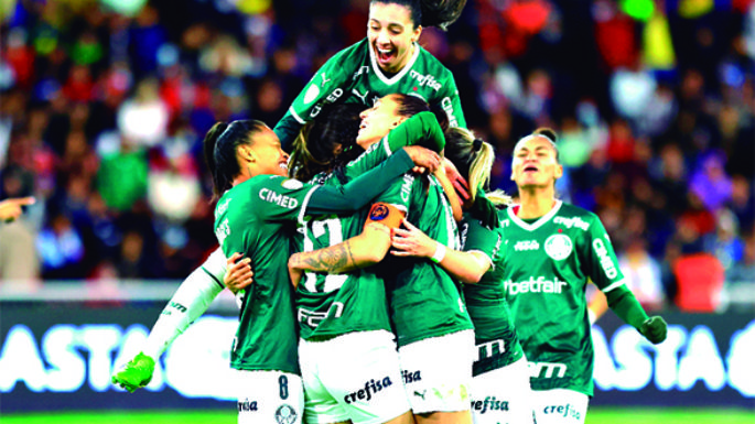 Palmeiras goleó y se quedó con el título