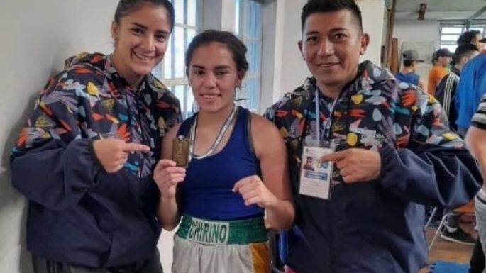 Orgullo local: Alexandra Chirino ganó el oro en boxeo