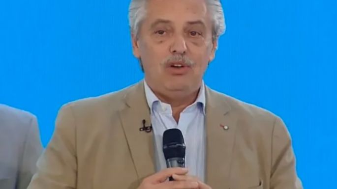 Alberto Fernández: "Lo que hace falta es unir a la Argentina"