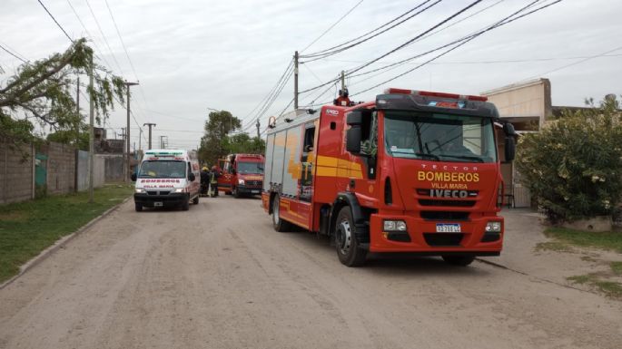 Bomberos sofocaron el fuego en un geriátrico