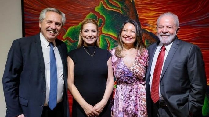 Alberto Fernández se reunió con Lula para felicitarlo como presidente electo de Brasil
