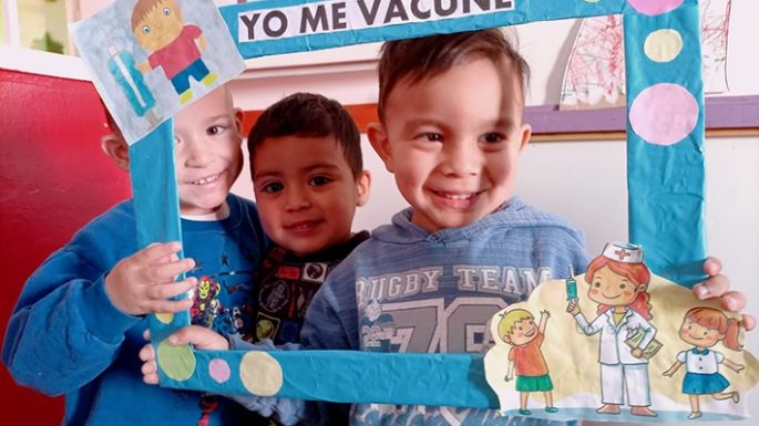 Vacunan a los más pequeños