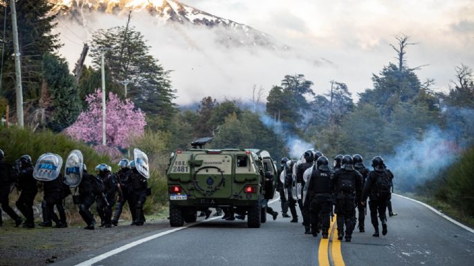 Fuerzas federales en conjunto realizan operativo en Villa Mascardi