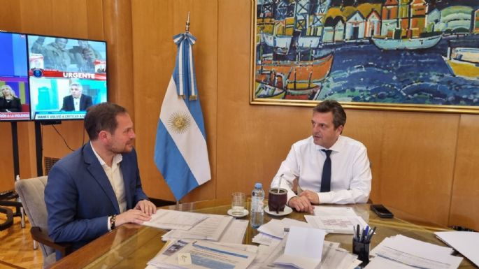 Gill se reunió con Massa