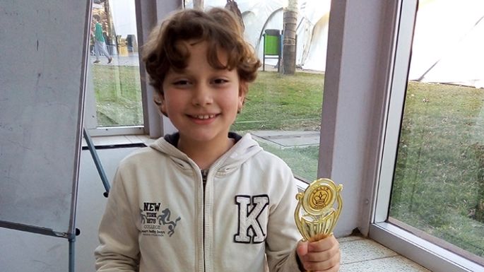 Valentino Koncuat ganó  el Abierto Infanto-Juvenil