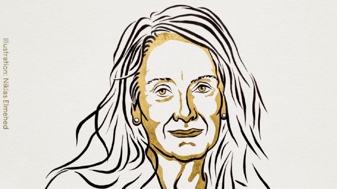 La francesa Annie Ernaux ganó el premio Nobel de Literatura