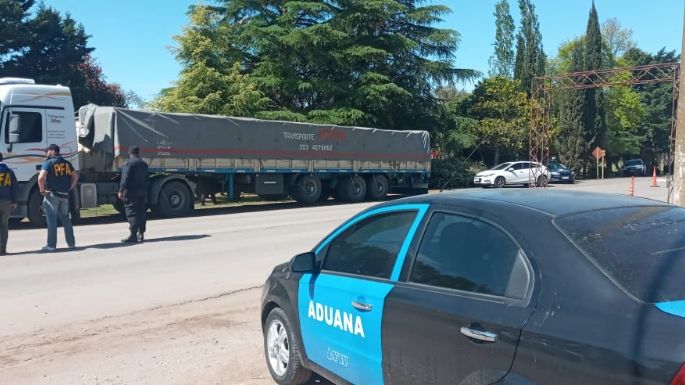 Ordoñez: secuestraron una gran cantidad de neumáticos transportados de manera ilegal