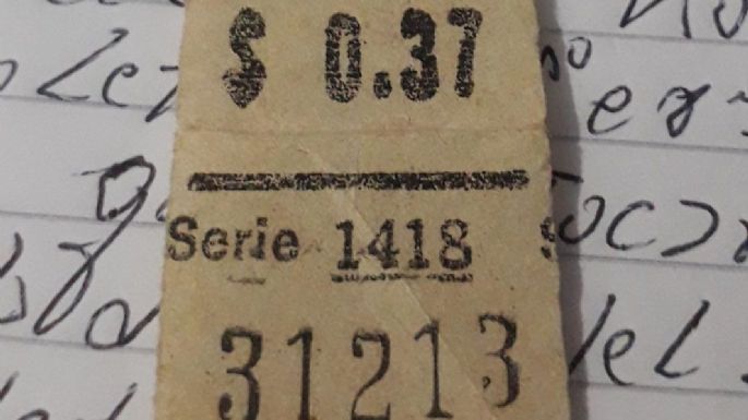 El boleto que me llevó al pasado