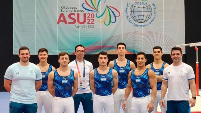 Oro en anillas de gimnasia artística
