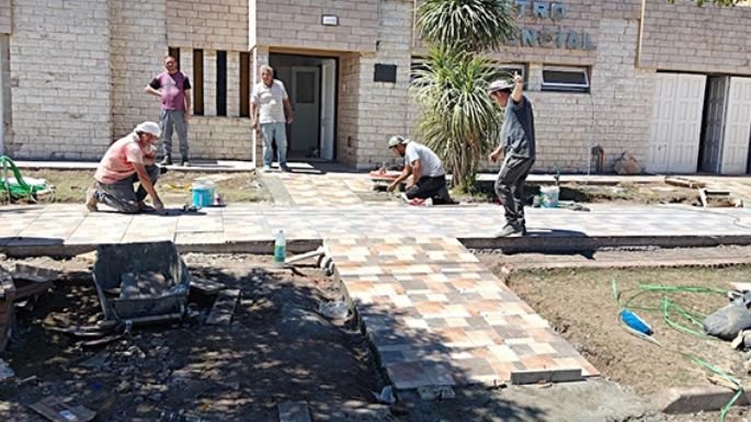 Con las obras en marcha