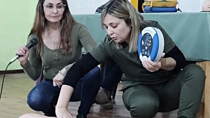 Inicio de Patronales con capacitación en RCP