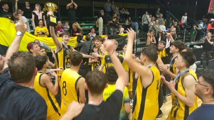 Gritenlo fuerte, Unión Central es campeón