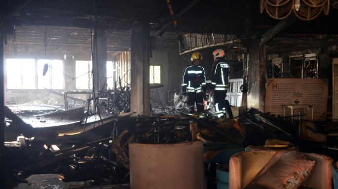 Otra vez fuego y destrucción