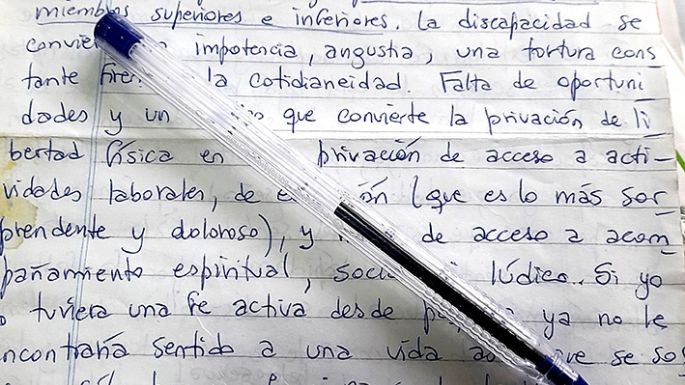 “A quien tenga un corazón dispuesto”