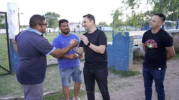 Marcos Bovo entregó nuevos  aportes al Club San Martín