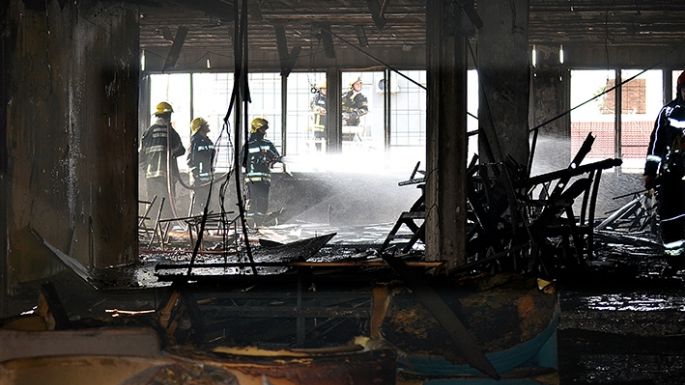 Otra vez fuego y destrucción