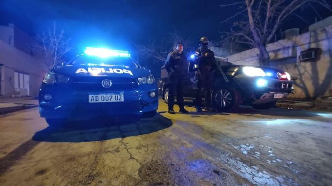 Realizaban un allanamiento por amenazas y encontraron drogas