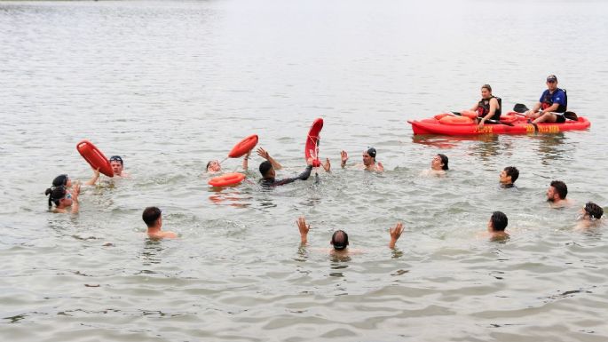 Los Guardacostas se capacitaron para la temporada de verano