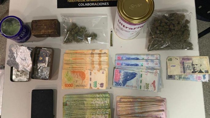 Un joven detenido con marihuana y LSD