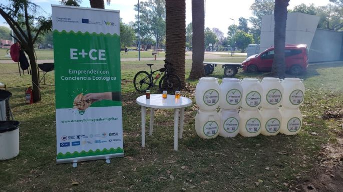 Recolectaron más de 50 litros de aceite usado para reciclar