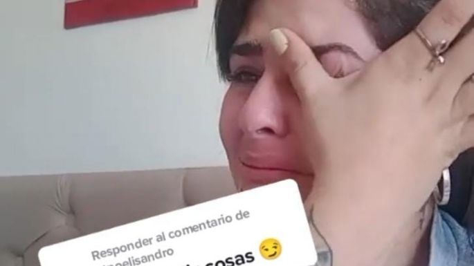Kami rompió en llanto en las redes tras las críticas por un viaje
