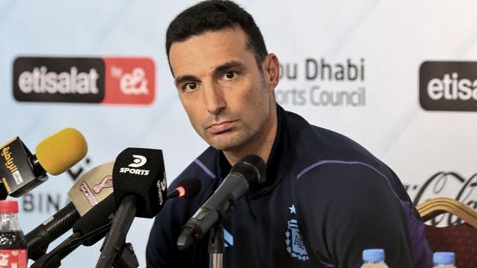Scaloni sobre el amistoso: “Ante Emiratos Árabes no tomaremos ningún riesgo"