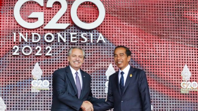 Alberto tras su problema de salud durante el G20: "estoy bien, trabajando bien"