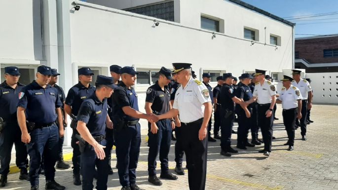 Se realizó el acto por el aniversario de la Policía de la Provincia