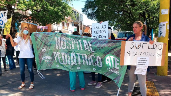 Los trabajadores de la salud pública, en lucha