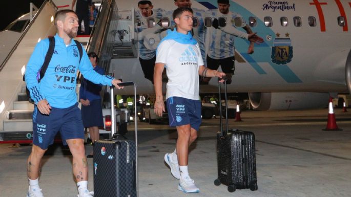 La selección argentina ya está instalada en Qatar